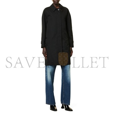 BURBERRY COTTON CAMDEN HERITAGE MID-LENGTH CAR COAT